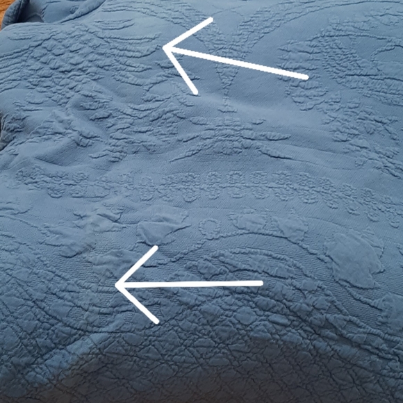 King Charles Blue Coverlet by - Picture 12 of 14